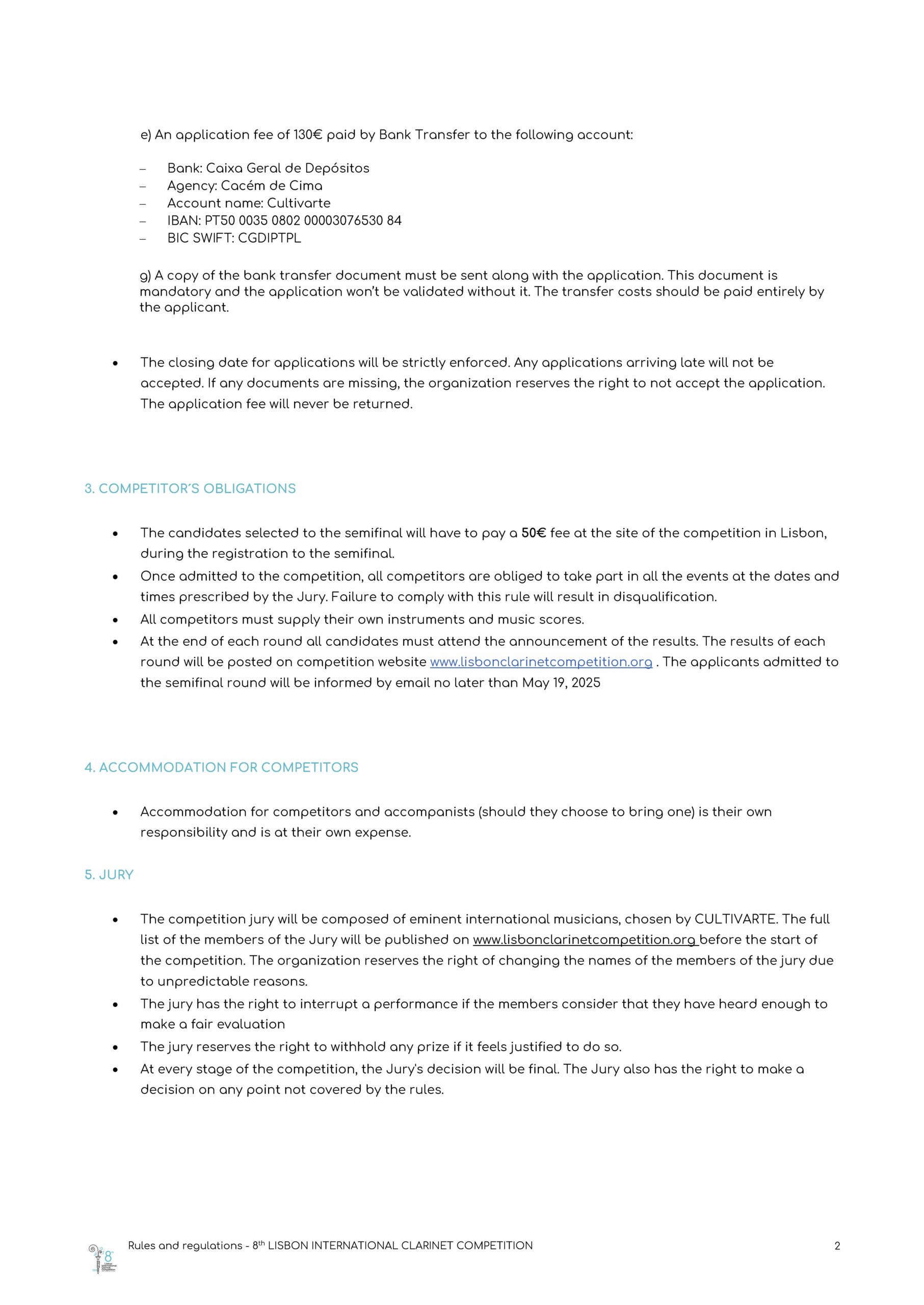 Regulations - 8th LISBON INTERNATIONAL CLARINET COMPETITION_Página_2