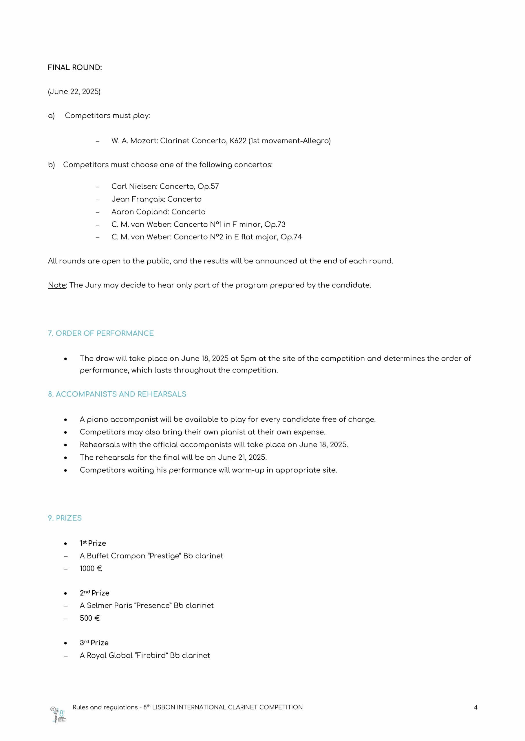 Regulations - 8th LISBON INTERNATIONAL CLARINET COMPETITION_Página_4